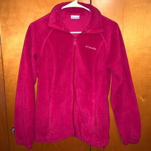 Wine Columbia Fleece Zip Up